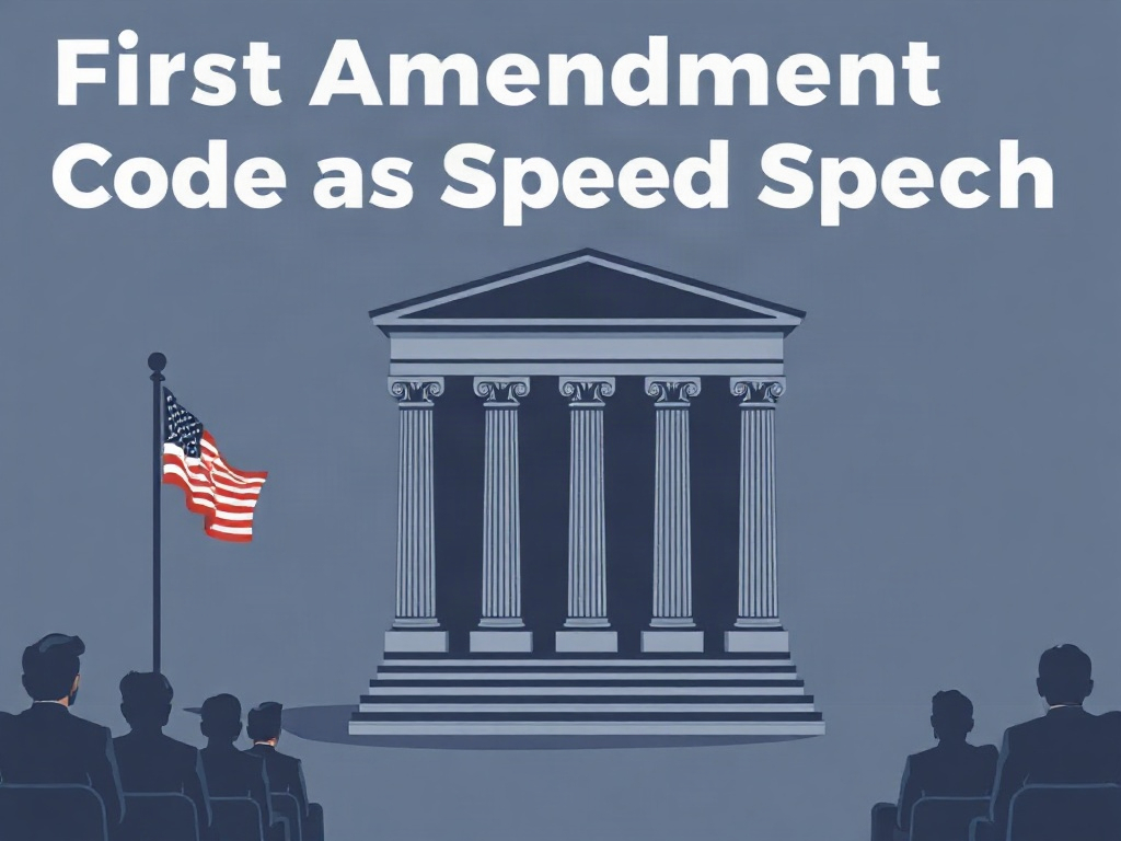 First Amendment Code as Speech: Understanding the Legal Foundation of Expressive Freedom in the Digital Age